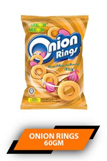 Miaow Miaow Onion Rings 60gm